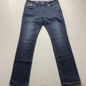 Howitzer Patriot Tactical Jeans Mens 32x32 Dark Wash Stretch Denim Blue 1473